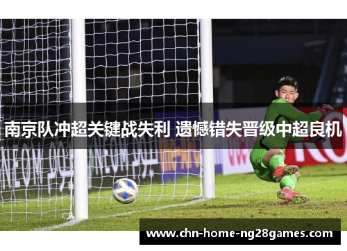 南京队冲超关键战失利 遗憾错失晋级中超良机